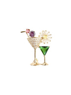 Martini Brooch: Gold