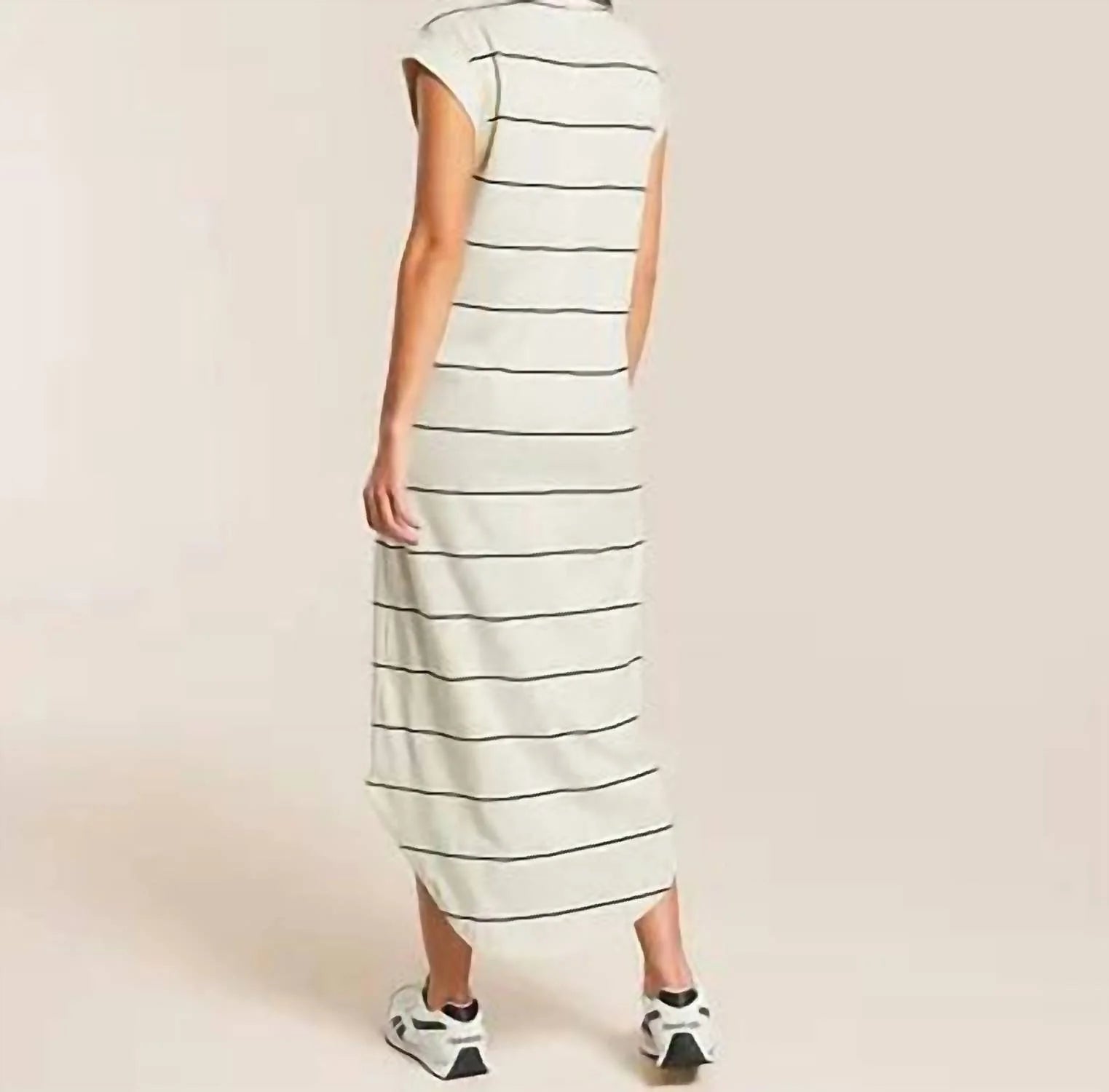 Calabasas Striped Midi Dress