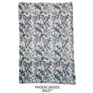 Cornflower Botanical Print Cotton Dish Towel