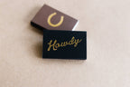 Howdy Matchbox | Western Matches | Cowboy, Cowgirl Gear