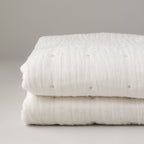 Tack Stitch Quilt: NATURAL / KING/CAL KING