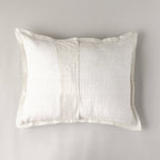 Charlie Block Print Sham: BLUE / KING