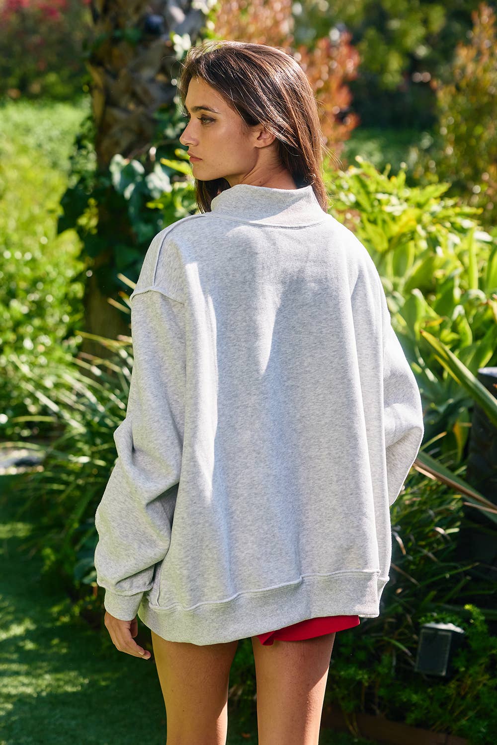 USA/America Print Reversible Sweatshirt
