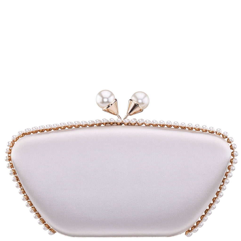 Handbag: GODDESS-IVORY: One Size