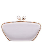Handbag: GODDESS-IVORY: One Size