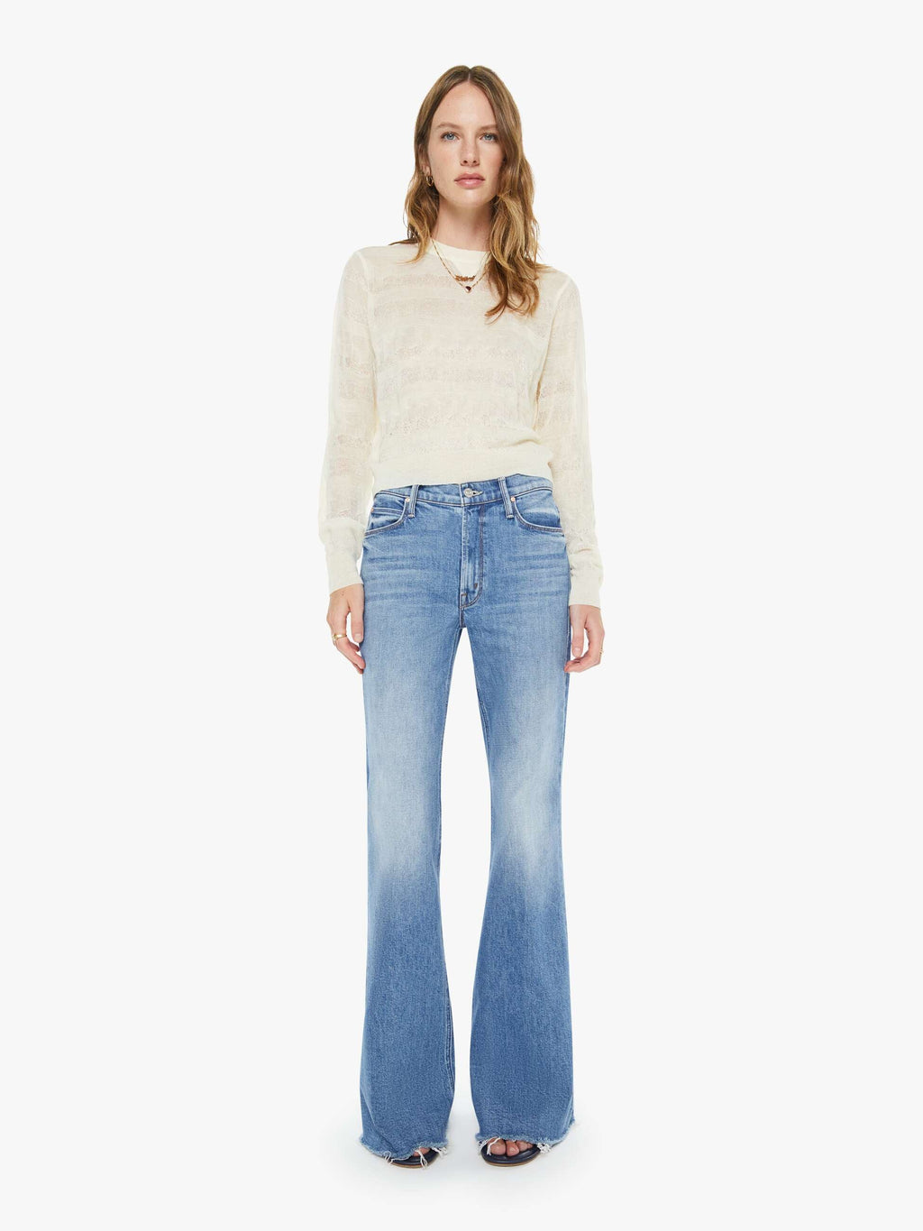 The Doozy Fray Flare Jeans