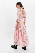 Morning Meadows Long-Sleeve Maxi Dress