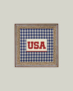Plaid USA Framed Antique Art: 6x6