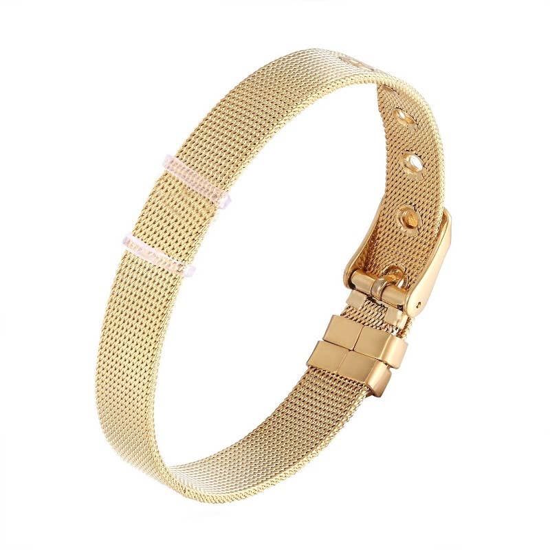 Slider Bracelet - Gold: Gold