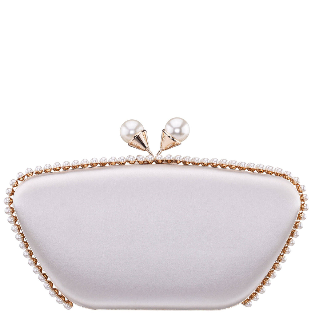 Handbag: GODDESS-IVORY: One Size