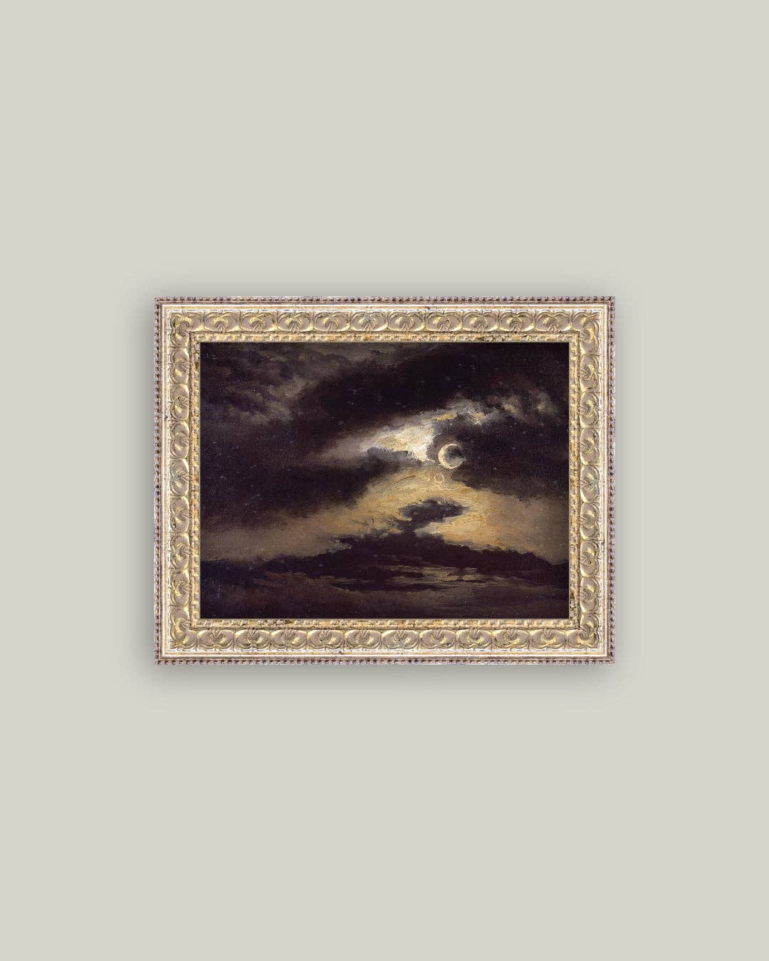 October Moon: 10x8