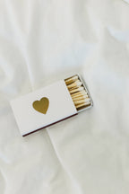 Classic Heart Matchbox | Be Mine Matches | Love Candle Gift