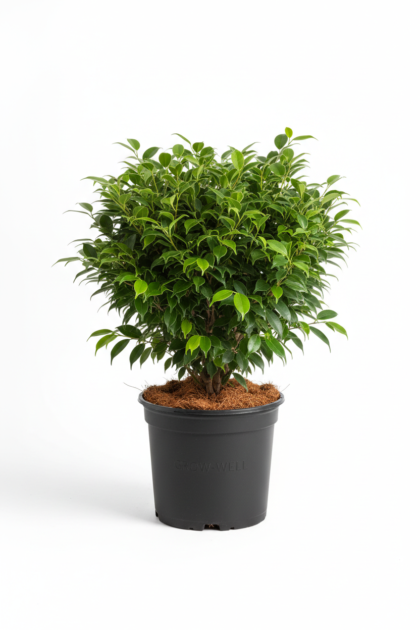 Ficus Benjamina, Green — 6" Pot