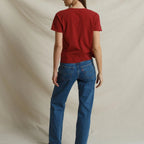 Harley SS Boxy Tee - Ruby Red