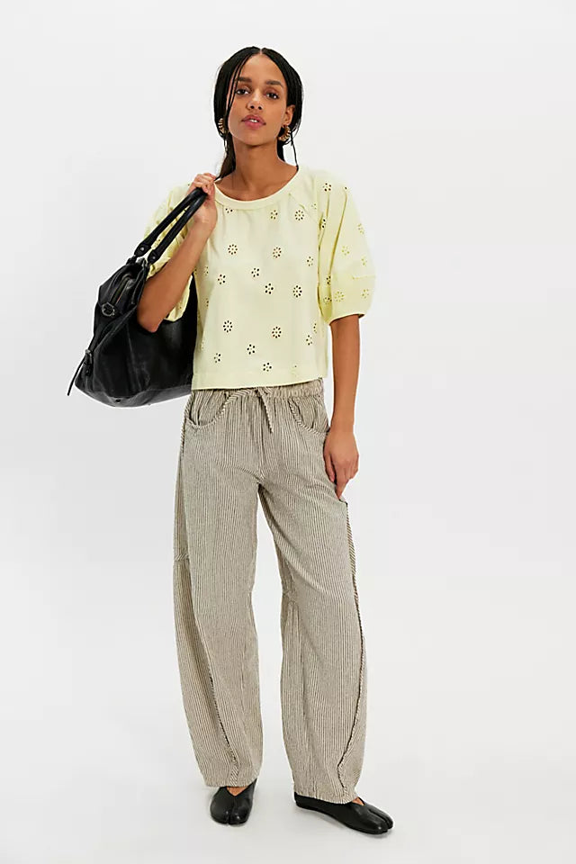 Jessie Eyelet Tee