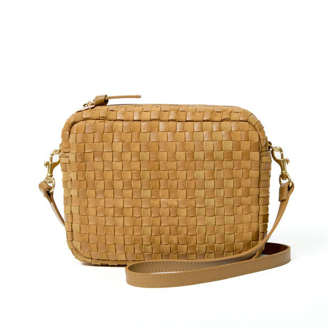Midi Sac (Leather & Suede Woven Checker)