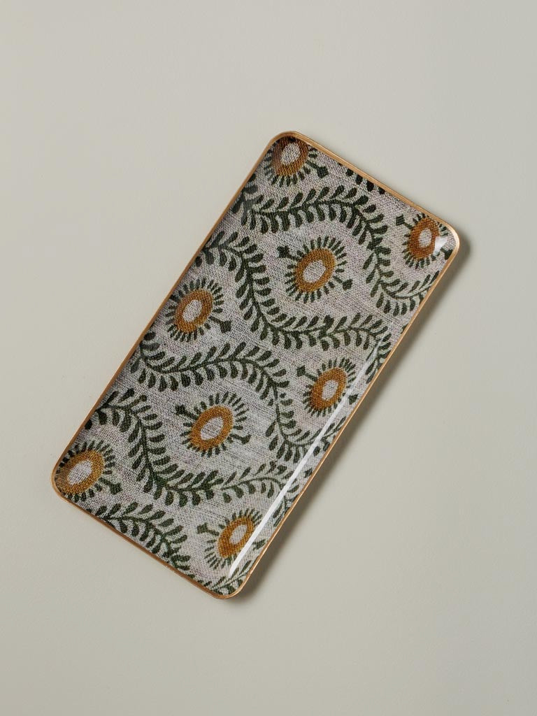 Chehoma Long Green & Grey Tray Bangalore