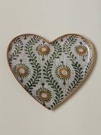 Chehoma S/2 Green Heart Trays Bangalore detail