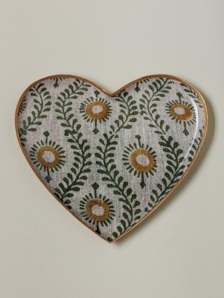 Chehoma S/2 Green Heart Trays Bangalore detail