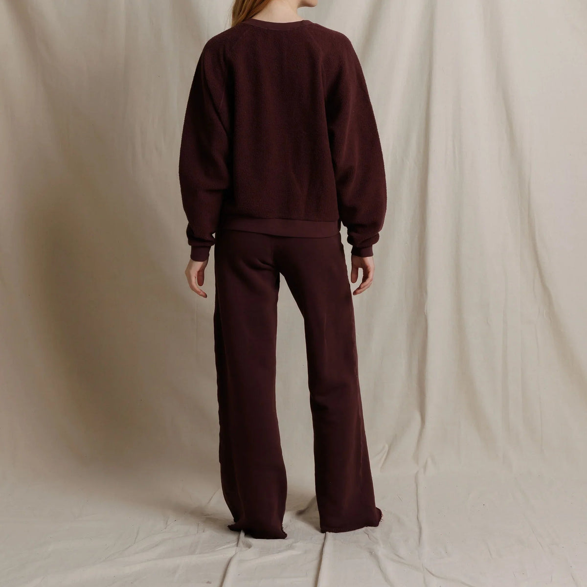 Ziggy Oversized Sweatshirt - Cherry Lacquer