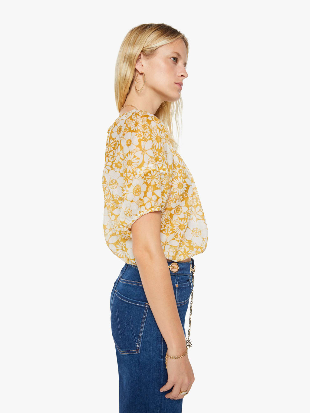 Mother Party In The Back Shirt - Floral Notes