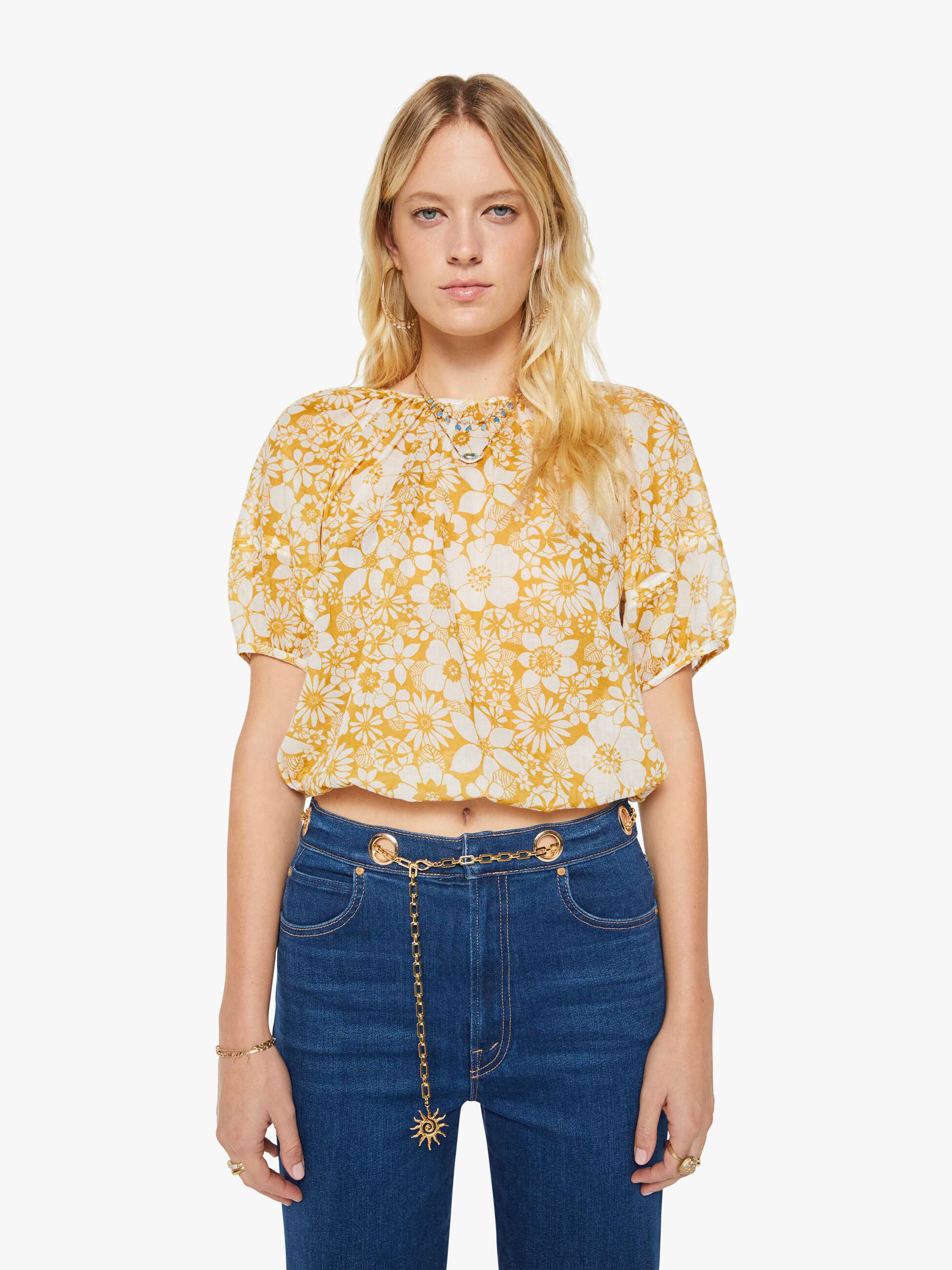 Mother Party In The Back Shirt - Floral Notes