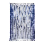 Tesuji Shibori Style Slub Cotton Throw