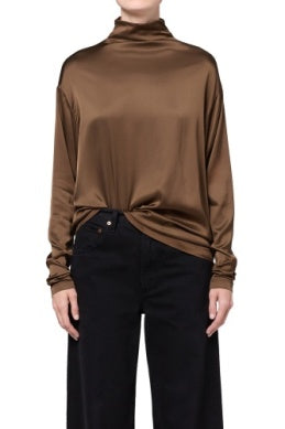 Agolde Byrony Satin Top