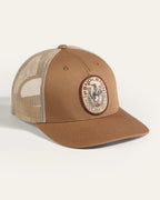 WESTERN LOGO FIVE PANEL TRUCKER HAT