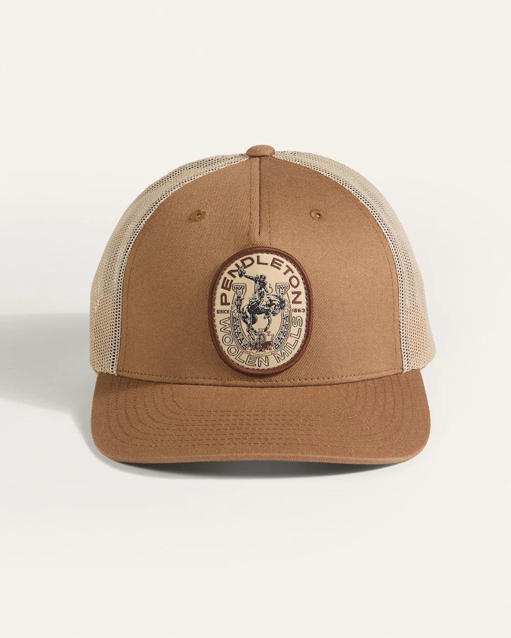WESTERN LOGO FIVE PANEL TRUCKER HAT