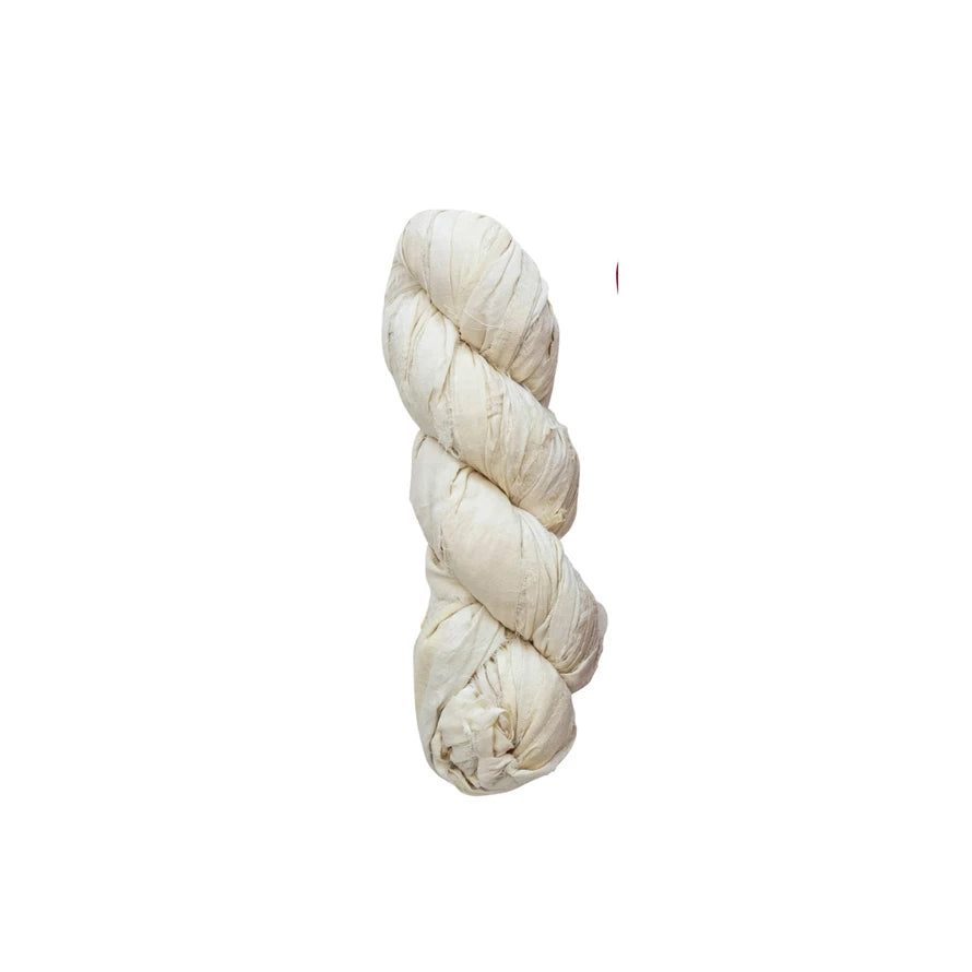 70-75 Yard Silk Ribbon -  Ivory Color