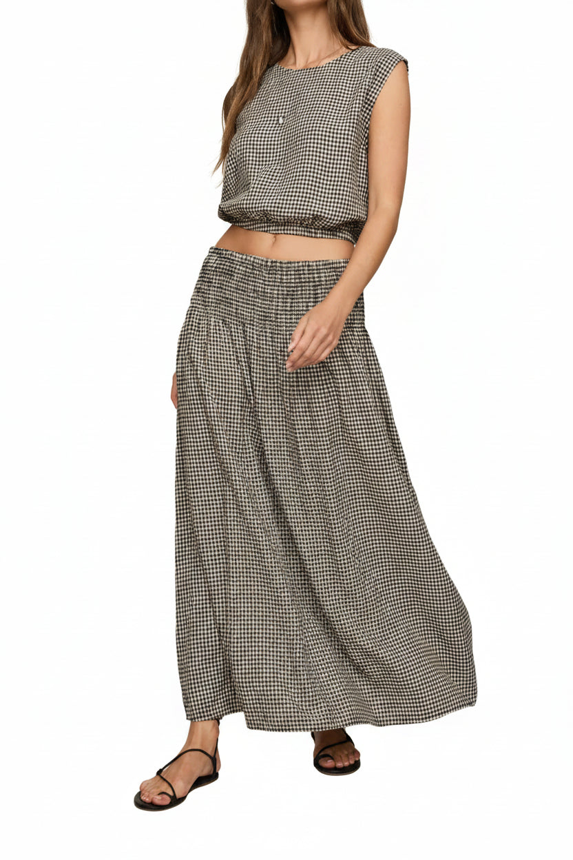 Brooke Gingham Skirt